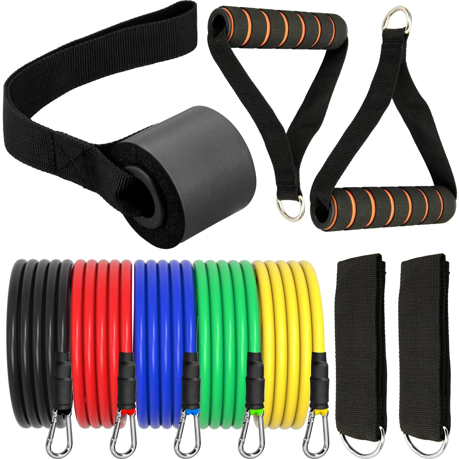 Resistance Bands Set with Hae Bands Resistance Bands Set ﻿25lb